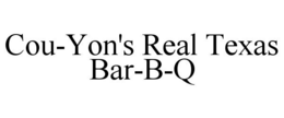 COU-YON'S REAL TEXAS BAR-B-Q trademark