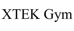 XTEK GYM trademark