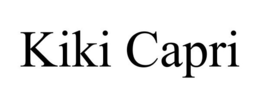 KIKI CAPRI trademark