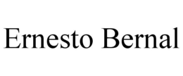 ERNESTO BERNAL trademark