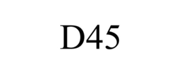 D45 trademark