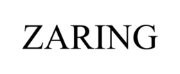 ZARING trademark