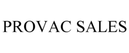 PROVAC SALES trademark