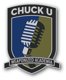 CHUCK U WEAPONIZED ACADEMIA trademark