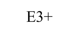 E3+ trademark