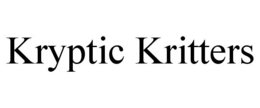 KRYPTIC KRITTERS trademark