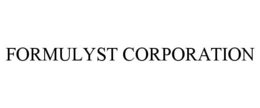 FORMULYST CORPORATION trademark