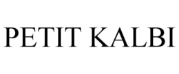PETITE KALBI trademark