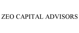 ZEO CAPITAL ADVISORS trademark