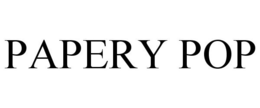 PAPERY POP trademark