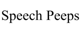 SPEECH PEEPS trademark