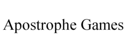 APOSTROPHE GAMES trademark