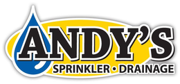 ANDY'S SPRINKLER · DRAINAGE trademark