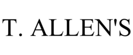 T. ALLEN'S trademark