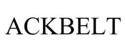 ACKBELT trademark