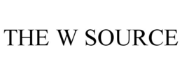 THE W SOURCE trademark