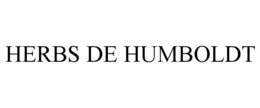 HERBS DE HUMBOLDT trademark