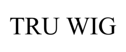 TRU WIG trademark