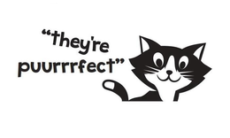 "THEY'RE PUURRFECT" KITTY LITTY LINERS trademark