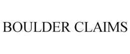 BOULDER CLAIMS trademark
