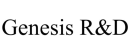 GENESIS R&D trademark