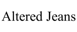 ALTERED JEANS trademark