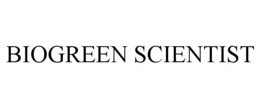 BIOGREEN SCIENTIST trademark