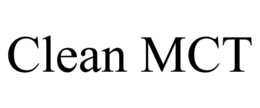 CLEAN MCT trademark