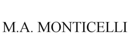 M.A. MONTICELLI trademark
