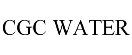 CGC WATER trademark