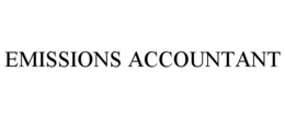 EMISSIONS ACCOUNTANT trademark