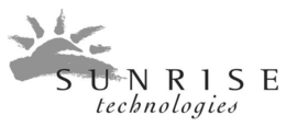 SUNRISE TECHNOLOGIES trademark