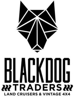 BLACK DOG TRADERS LAND CRUISERS & VINTAGE 4X4 trademark