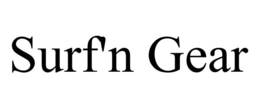 SURF'N GEAR trademark