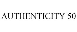 AUTHENTICITY 50 trademark