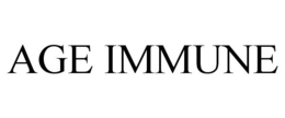 AGE IMMUNE trademark