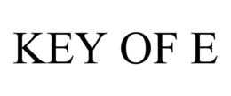 KEY OF E trademark