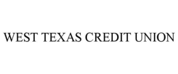WEST TEXAS CREDIT UNION trademark