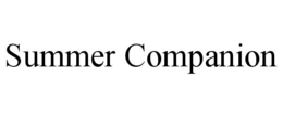 SUMMER COMPANION trademark