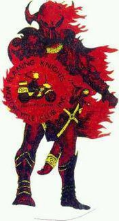 FLAMING KNIGHTS MOTORCYCLE CLUB, INC. ROY BORN TO WANDER trademark