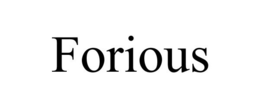 FORIOUS trademark