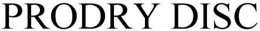 PRODRY DISC trademark