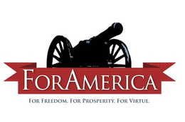 FOR AMERICA. FOR FREEDOM. FOR PROSPERITY. FOR VIRTUE. trademark