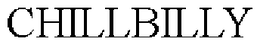 CHILLBILLY trademark