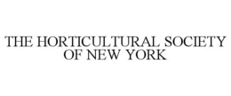 THE HORTICULTURAL SOCIETY OF NEW YORK trademark