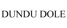 DUNDU DOLE trademark