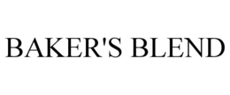 BAKER'S BLEND trademark