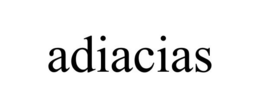 ADIACIAS trademark