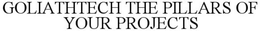 GOLIATHTECH THE PILLARS OF YOUR PROJECTS trademark