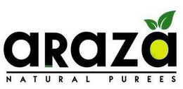 ARAZA NATURAL PUREES trademark